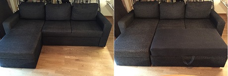 Bäddsoffa med Divan