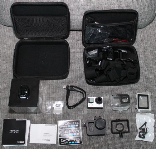 GoPro Hero 4 Silver som ny